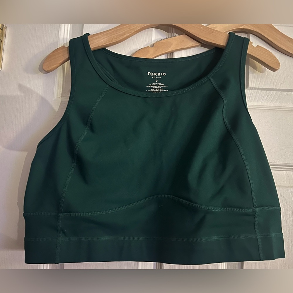 Torrid Green Sports Bra Intimates & Sleepwear